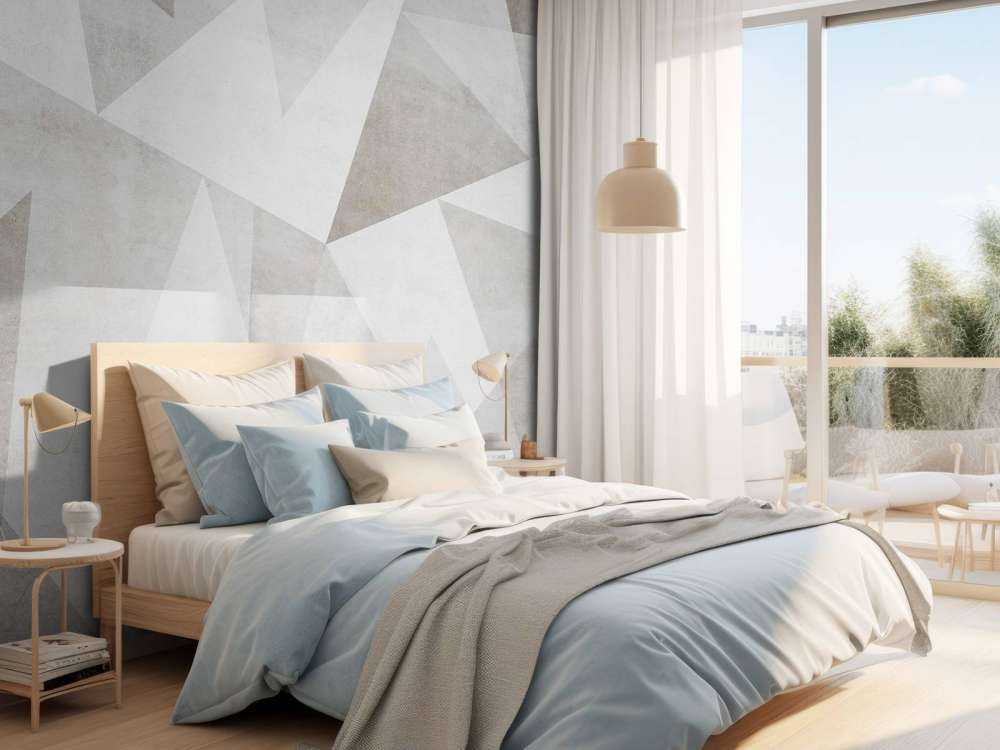 Betonlook geometrisch lichtspel