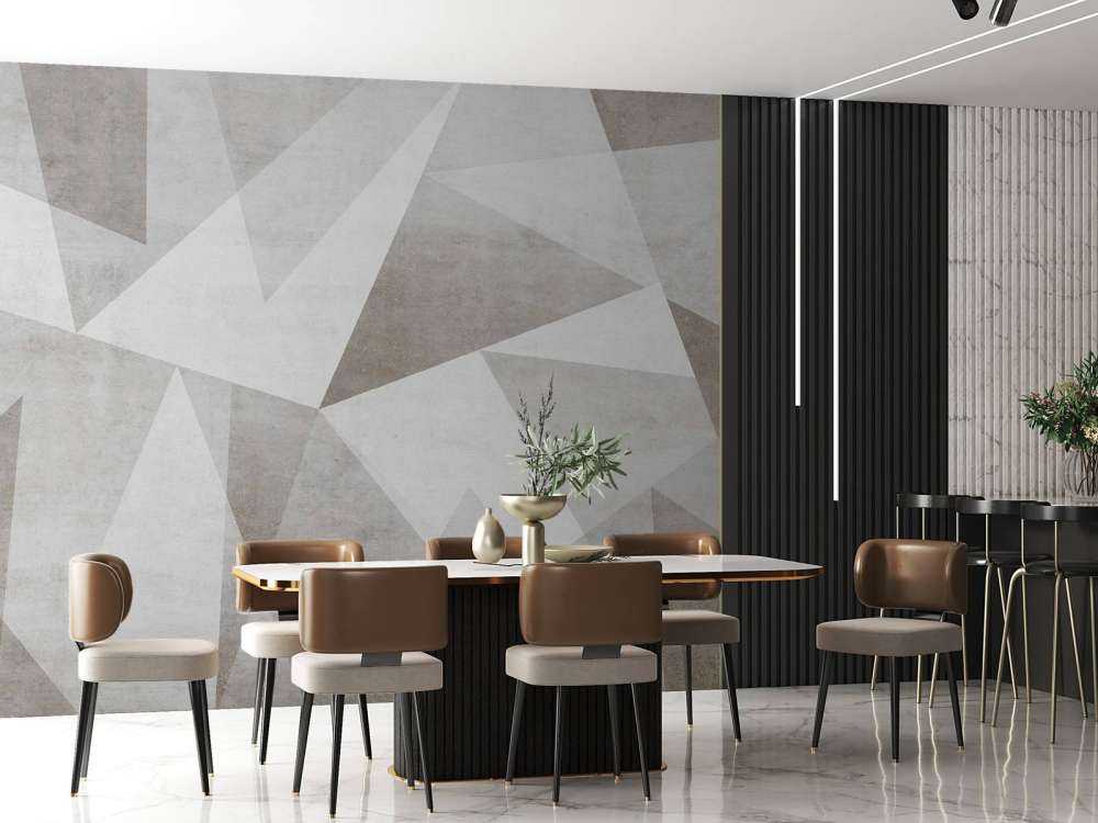 Betonlook geometrisch lichtspel