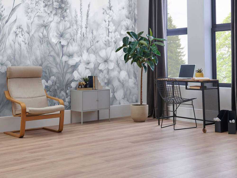 Tender English garden - blue