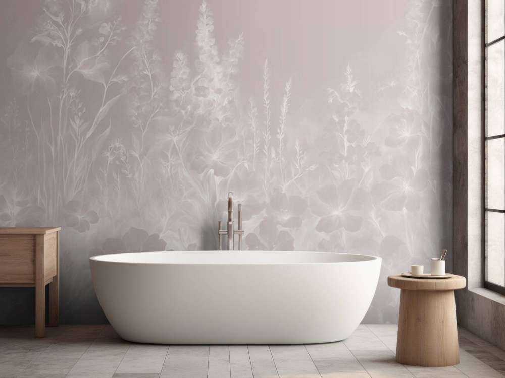 Tender English garden - pink