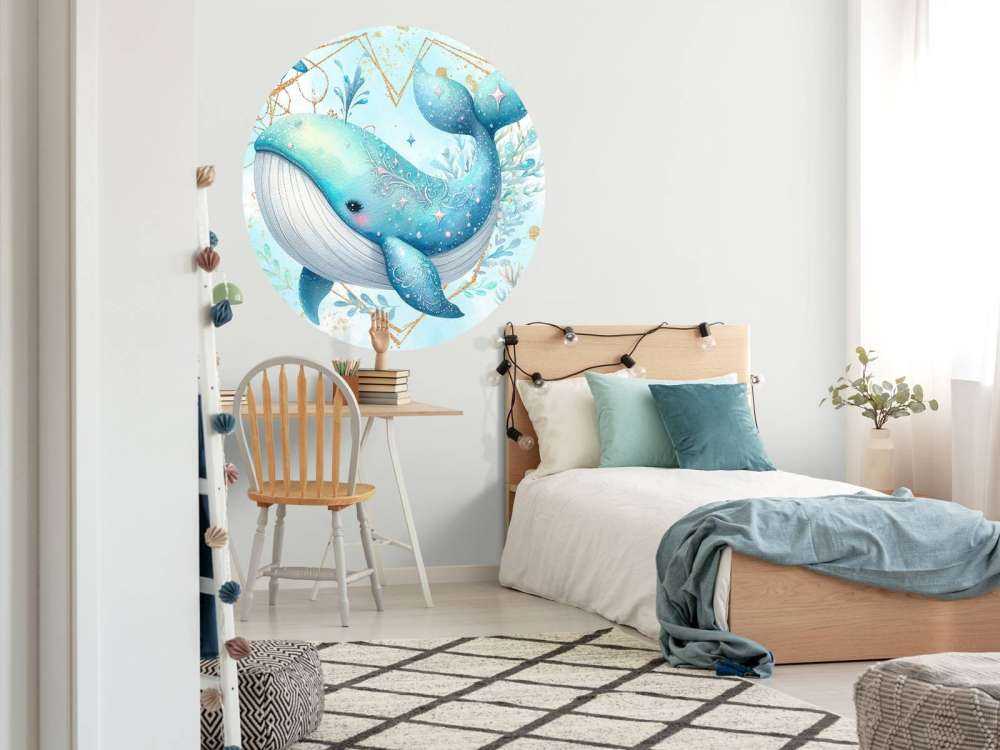 Magische walvis in oceaandromen