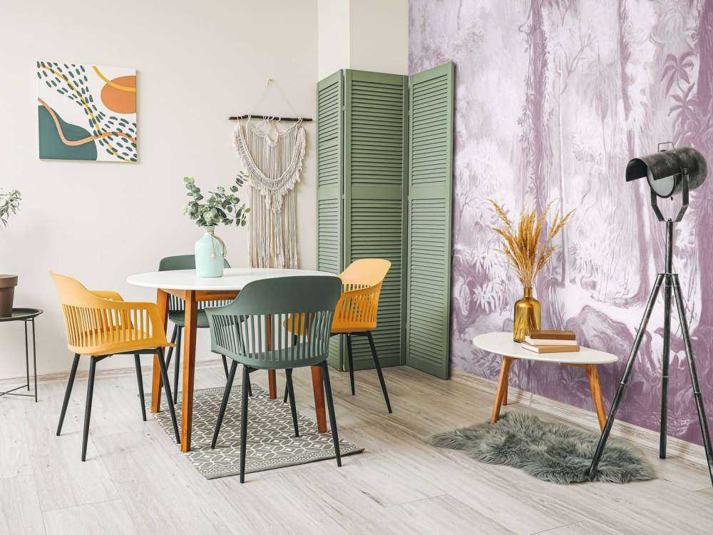 Tropic forest - pink