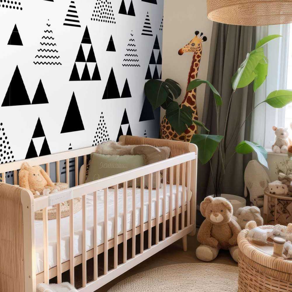 Driehoeken in zwart-wit