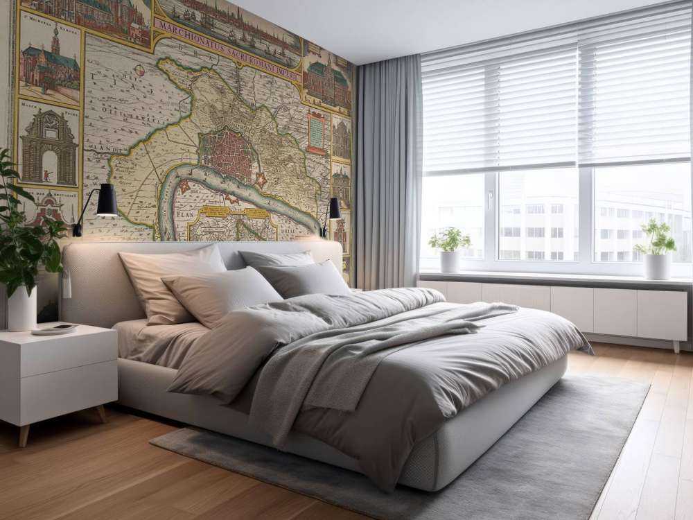 Plattegrond van de stad Antwerpen en zijn omgeving