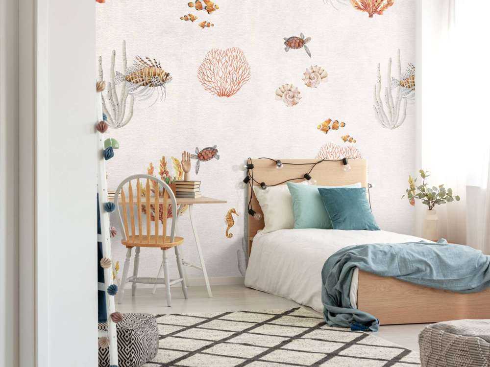 Coral Garden - White