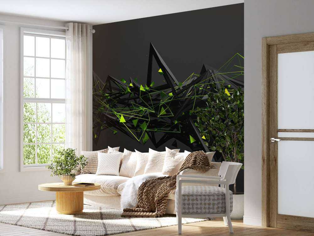 Chaotische textuur in 3D