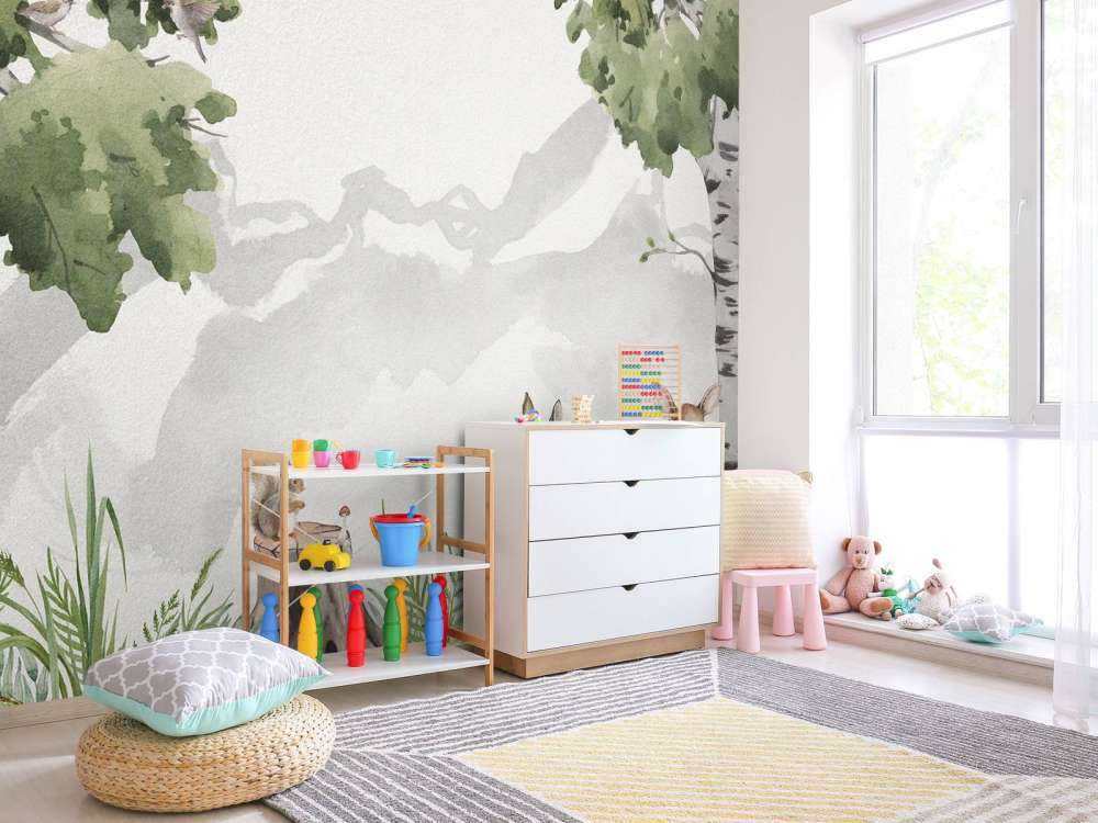 Twee hertjes in het bos