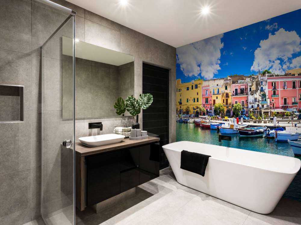 Een kleurrijk eilandje in Italië