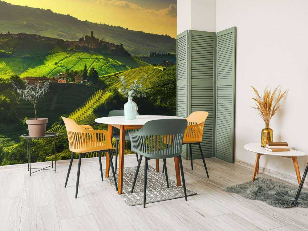 Prachtig landschap in Noord-Italië