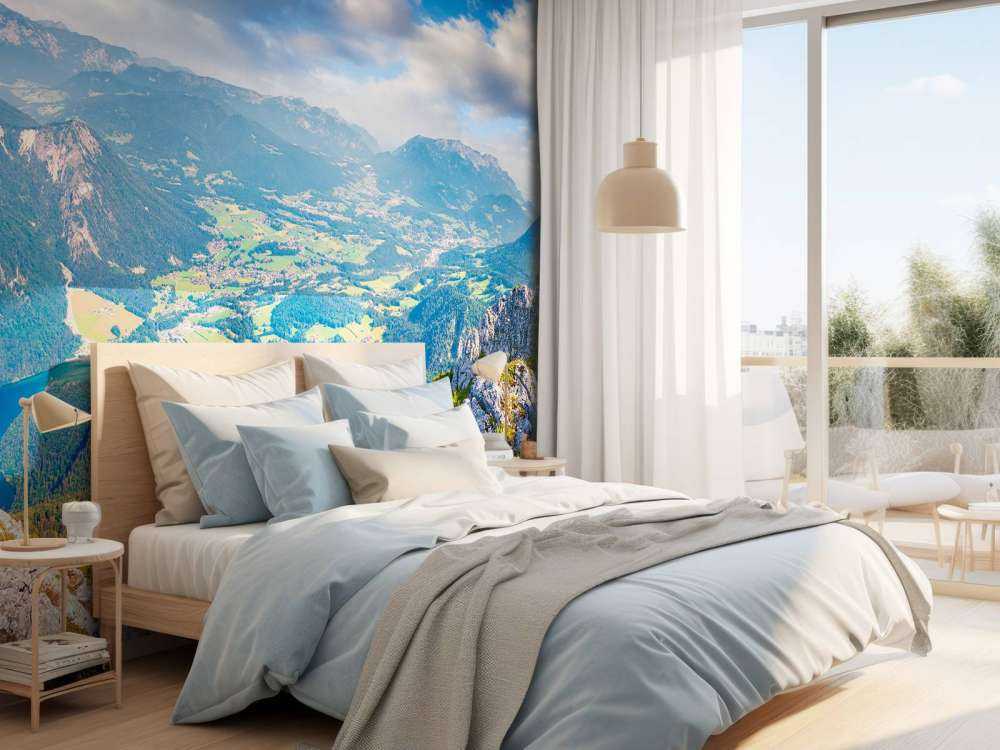 Prachtig berglandschap in de zomer