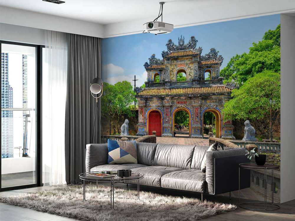 Hien Nhon Gate in Vietnam