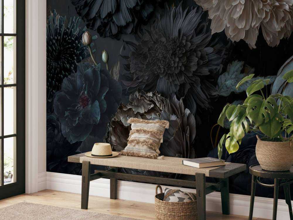 Dark moody flowers rep