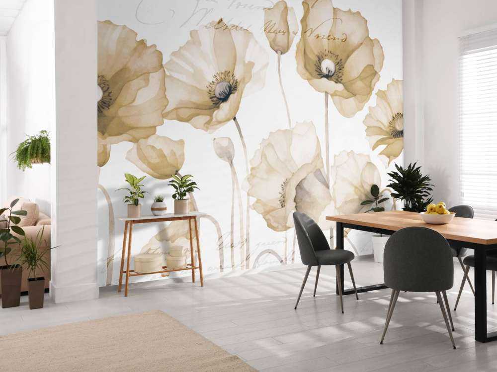 Poppy petal summer serenade soft beige