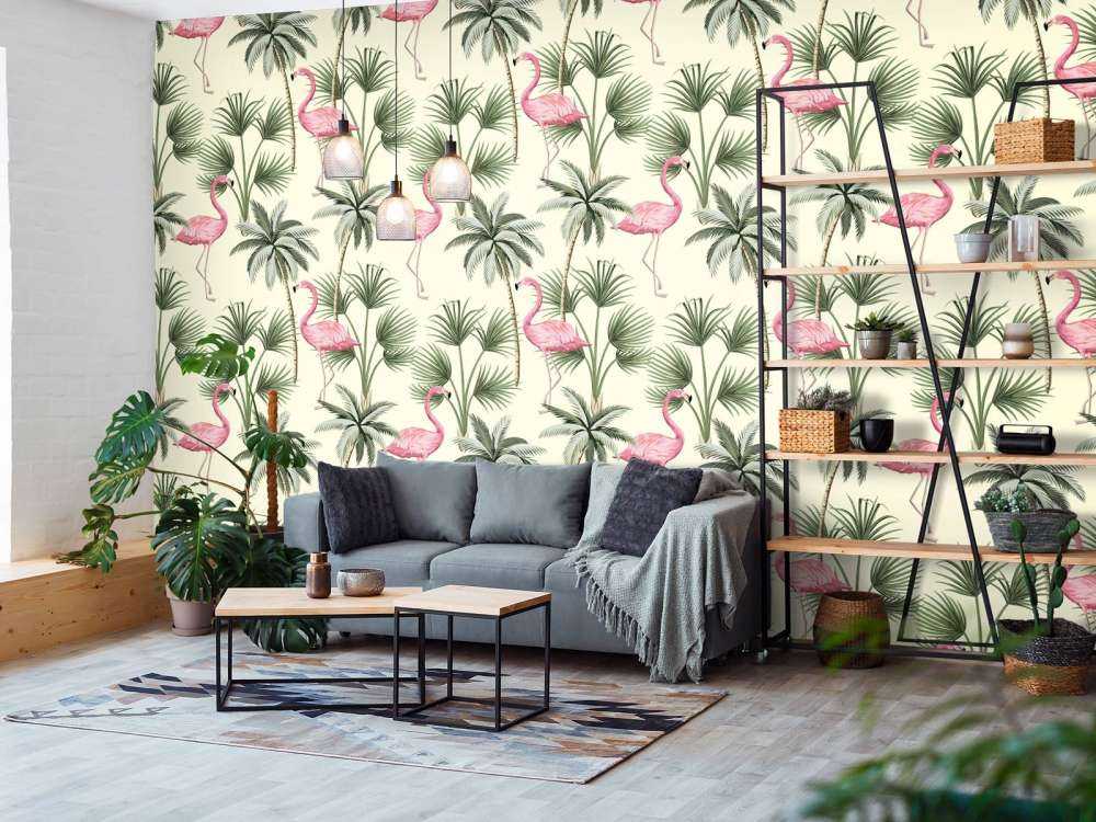 Flamingo patroon