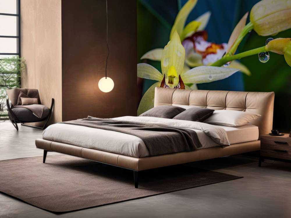 Wilde, gele orchidee