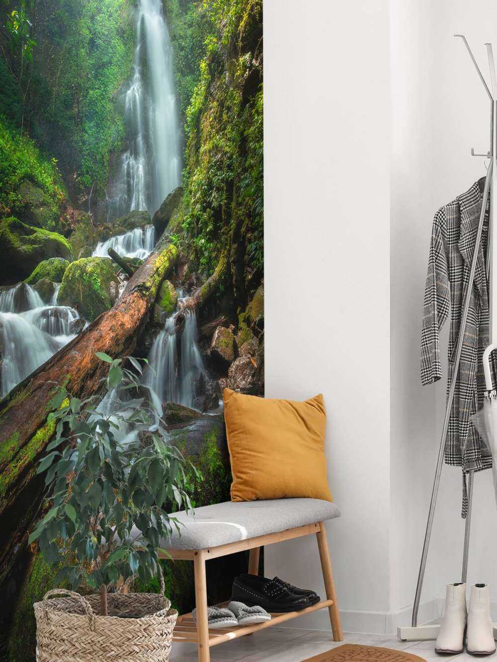 Close-up van waterval