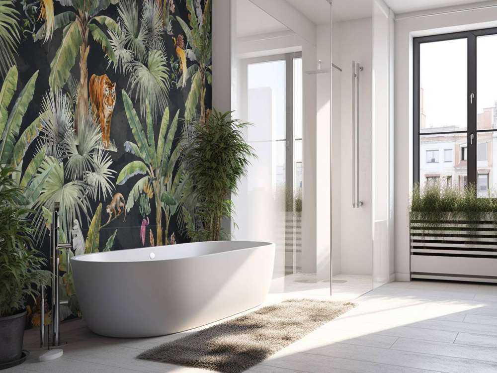 Palmen en jungle dieren