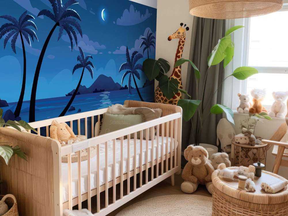 Mooi uitzicht bij nacht