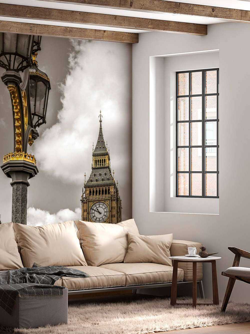 Straatlantaarn bij de Big Ben