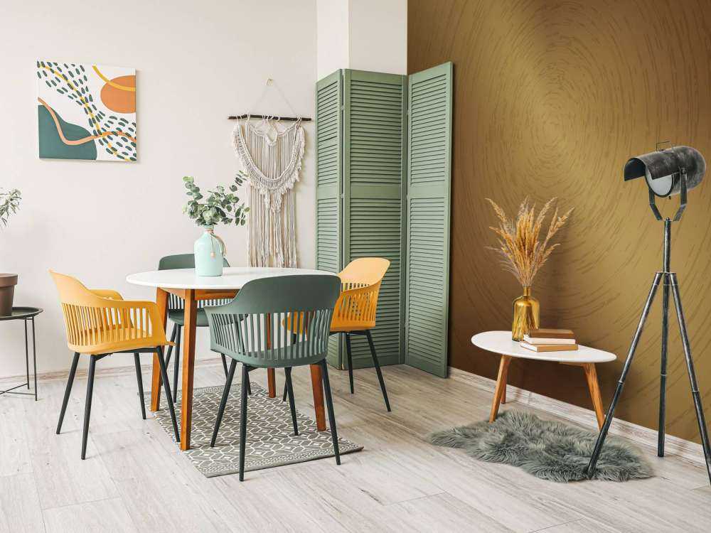 Bronzen cirkelvormige achtergrond