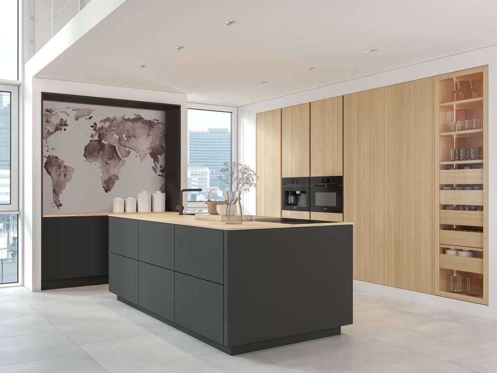 Wereldkaart in sepia