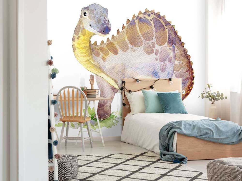 Dinosaurus van waterverf