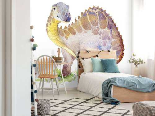 Dinosaurus van waterverf