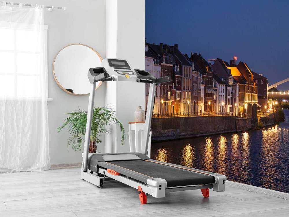 De Hoge Brug in de avond