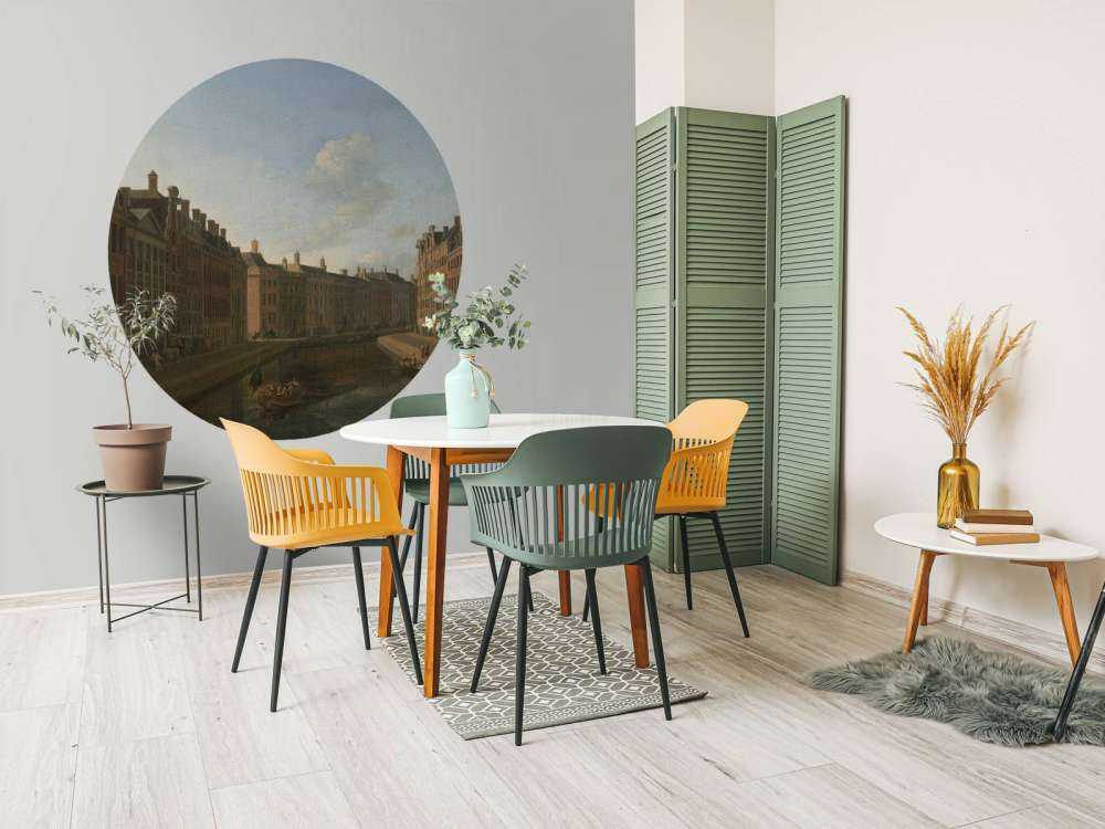 De Gouden Bocht in de Herengracht vanuit het oosten