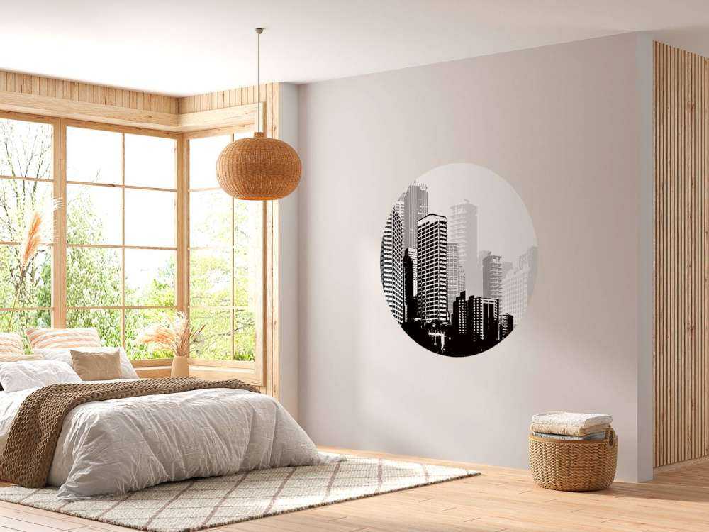 Wereldstad vector tekening