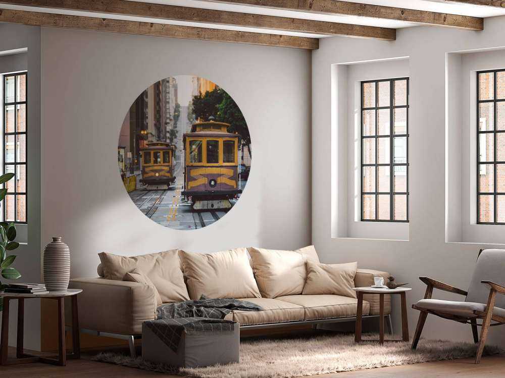 Klassieke trams in San Francisco