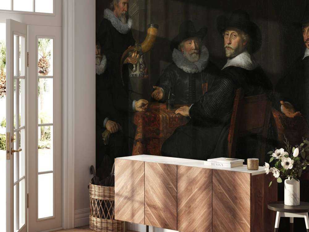 Vier doelheren der kloveniersdoelen