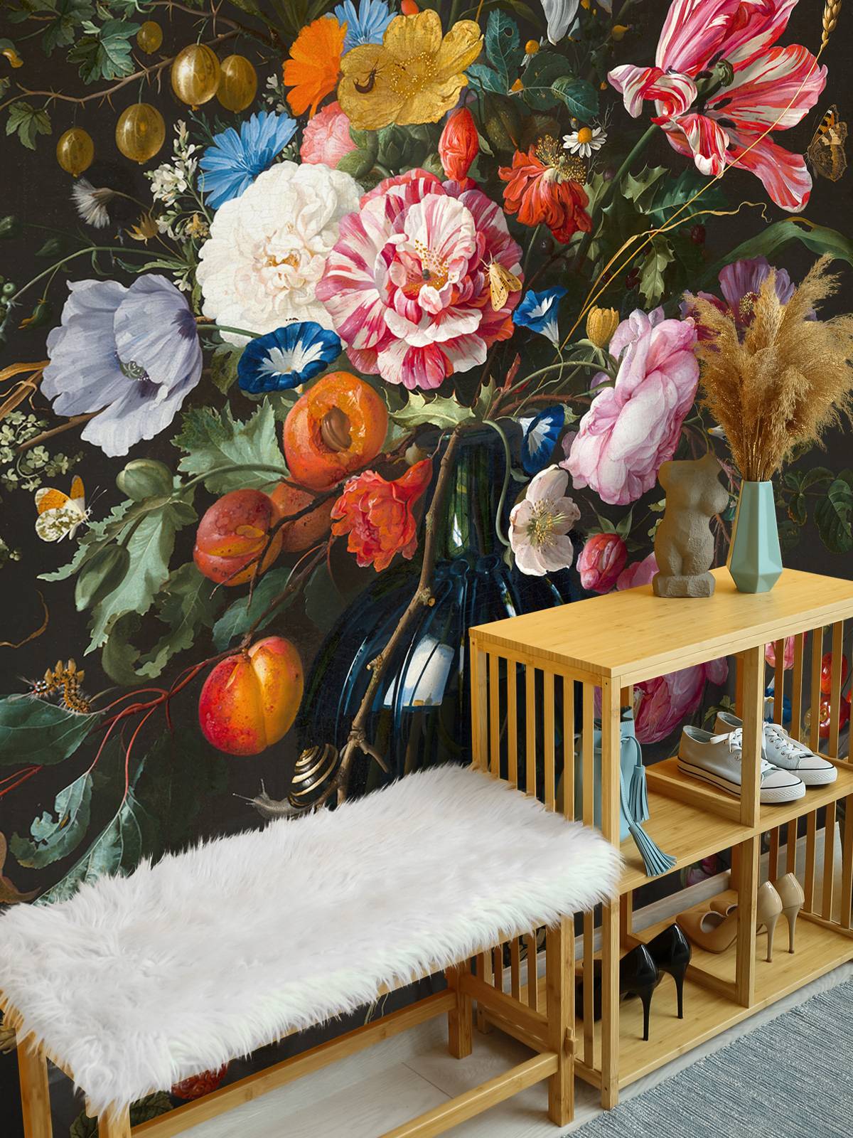 Vaas met bloemen