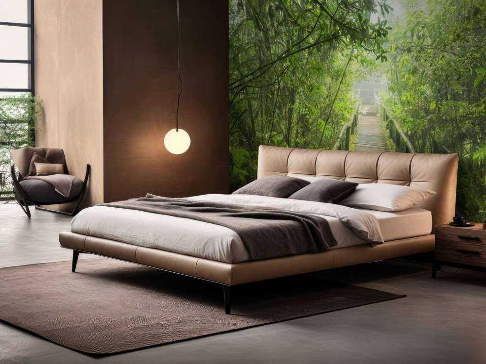 Groene, mistige jungle