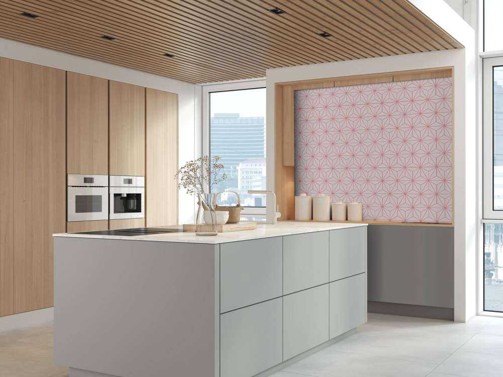 Geometrische sterren, wit