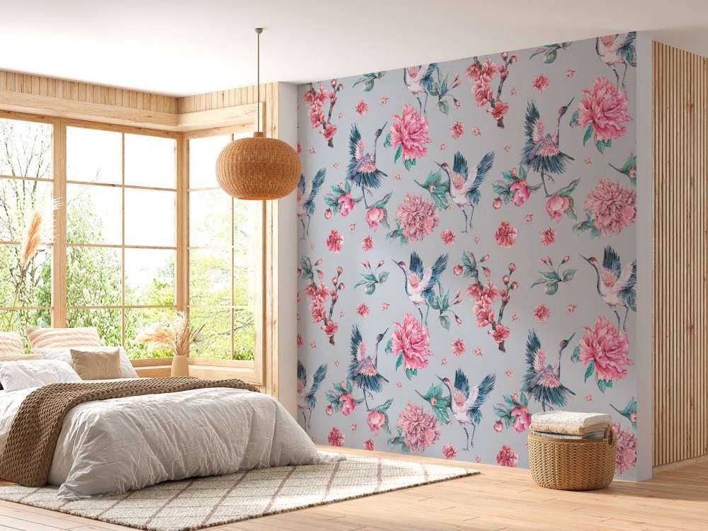 Vrolijke kraanvogels