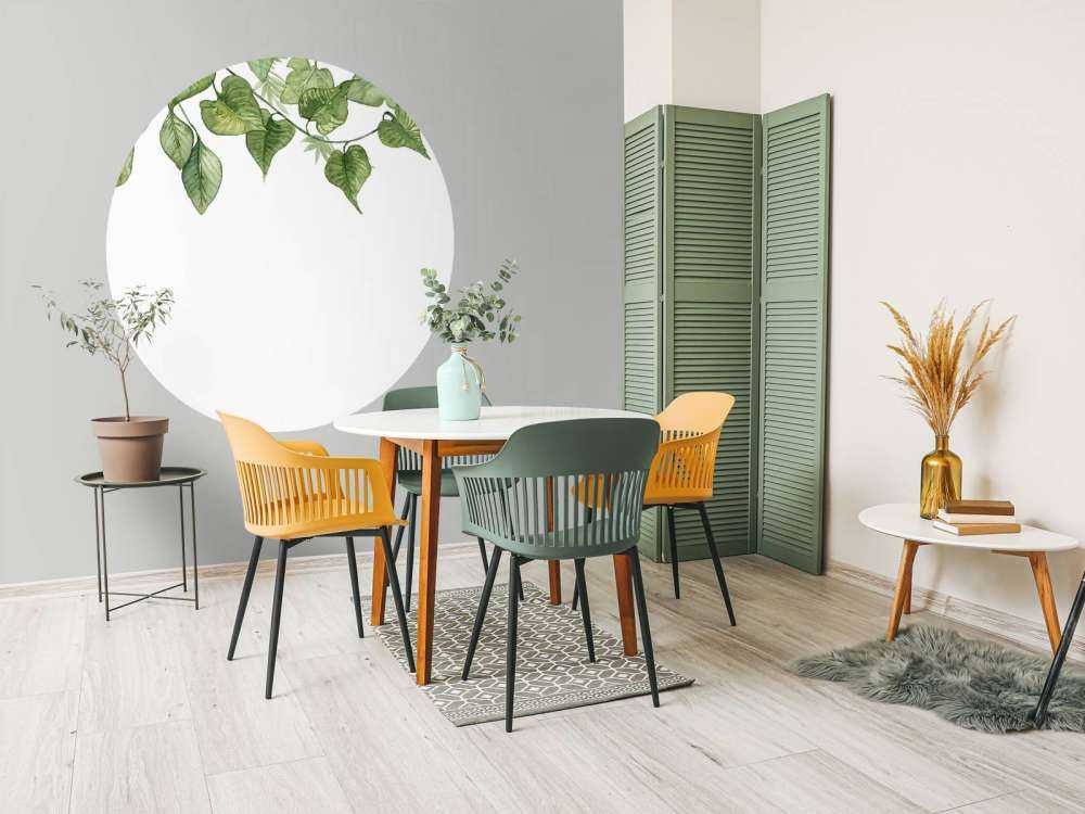 Hangende waterverf bladeren