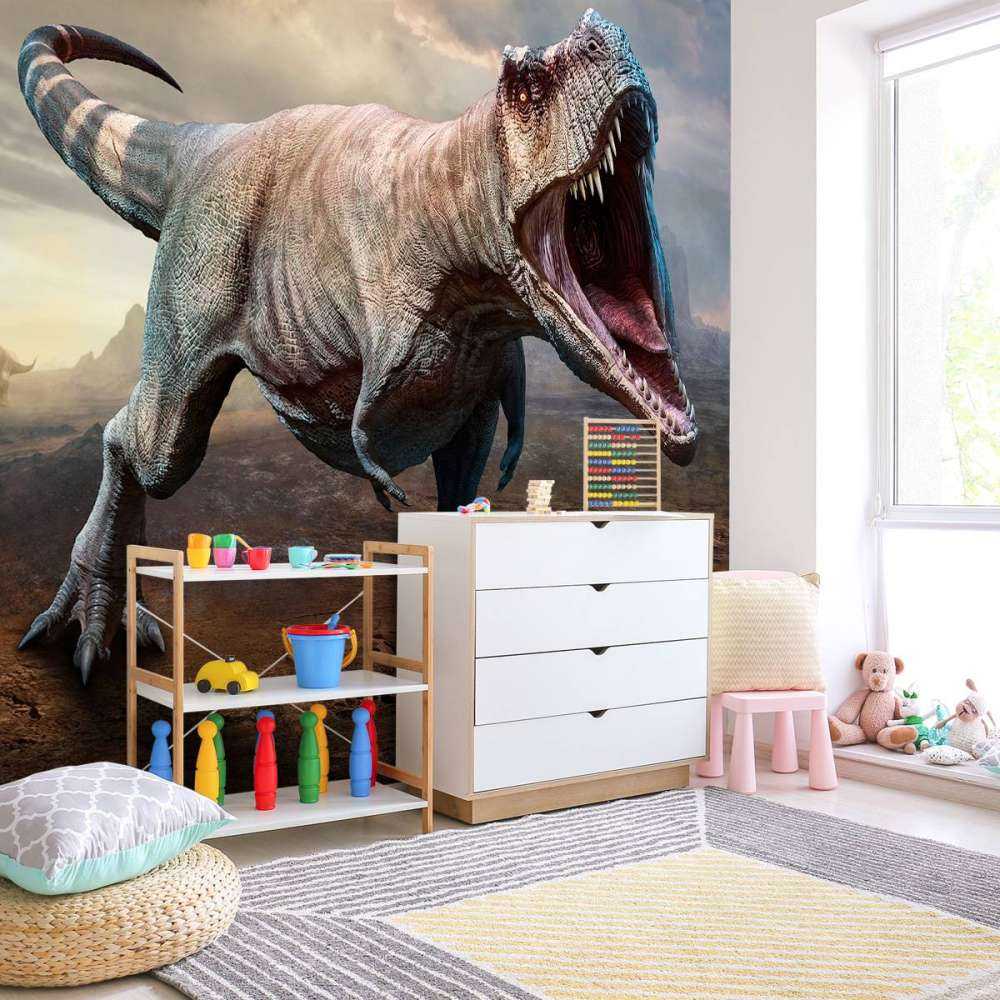 Agressieve Tyrannosaurus Rex