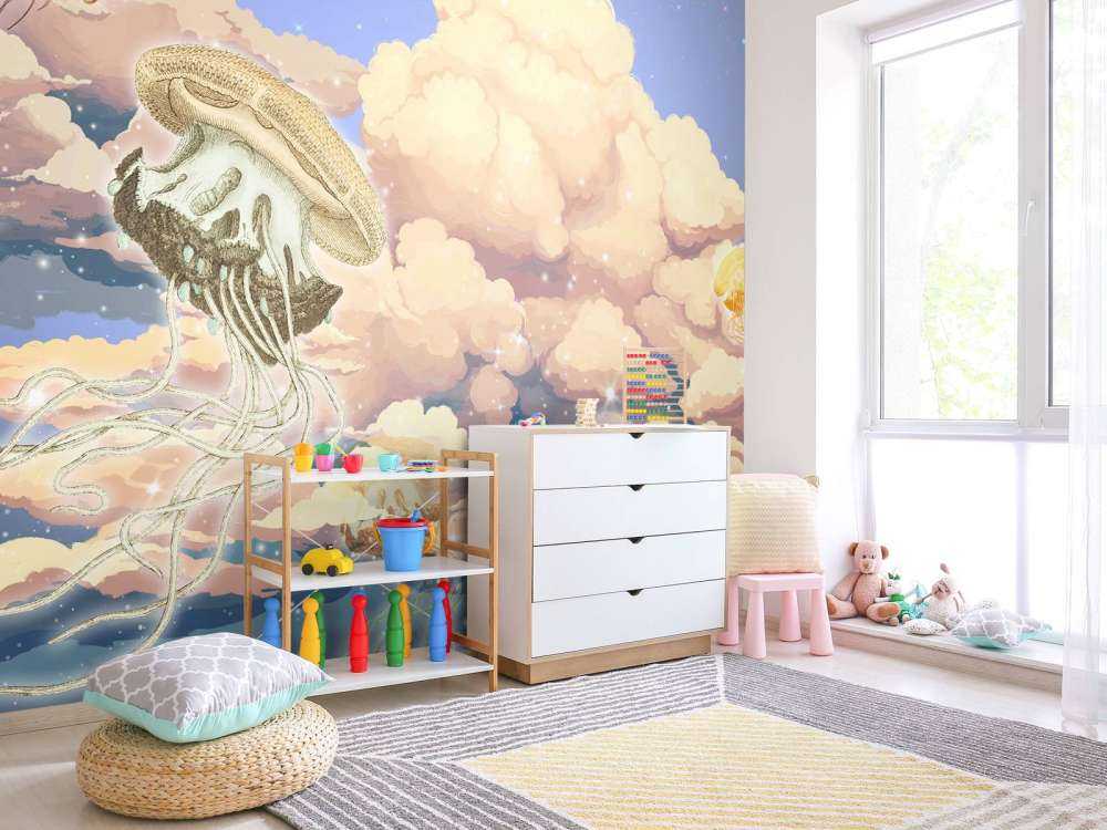 Kwallen in de wolken