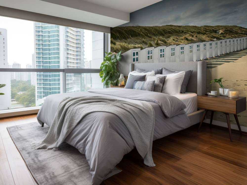 Huisjes aan het strand