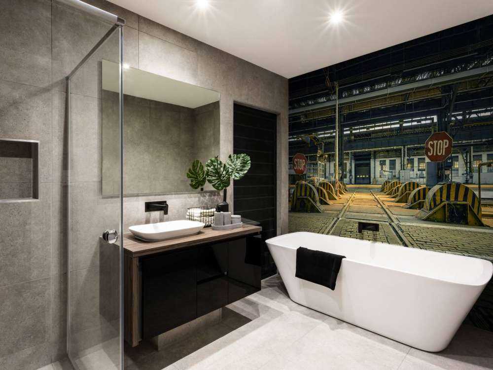 Verlaten industrie hal