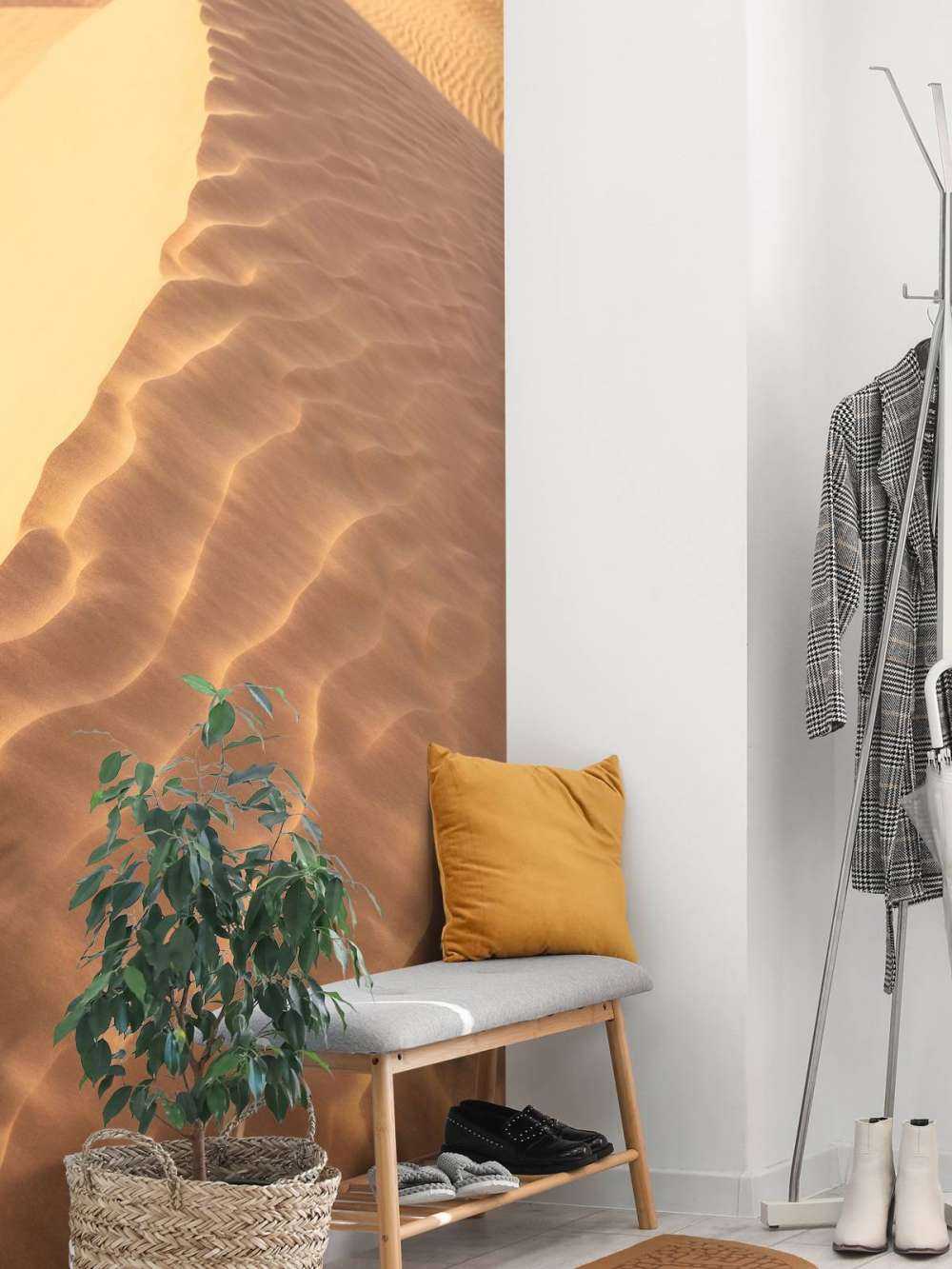 Zandduinen vanaf boven