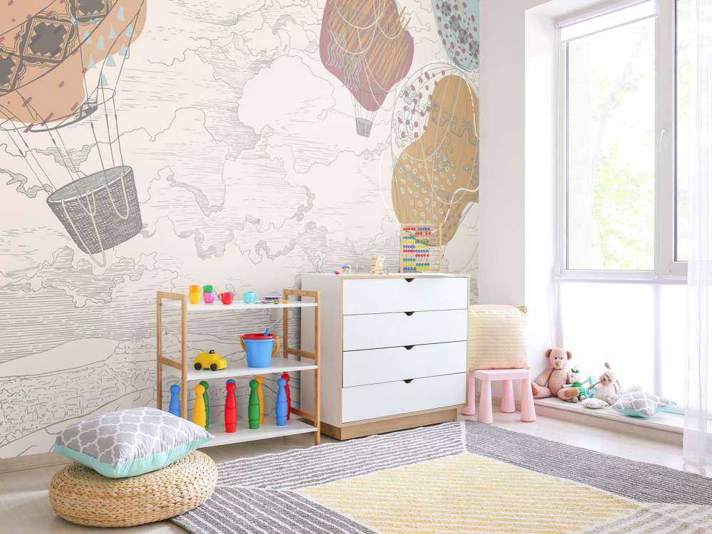 Gekleurde luchtballonnen