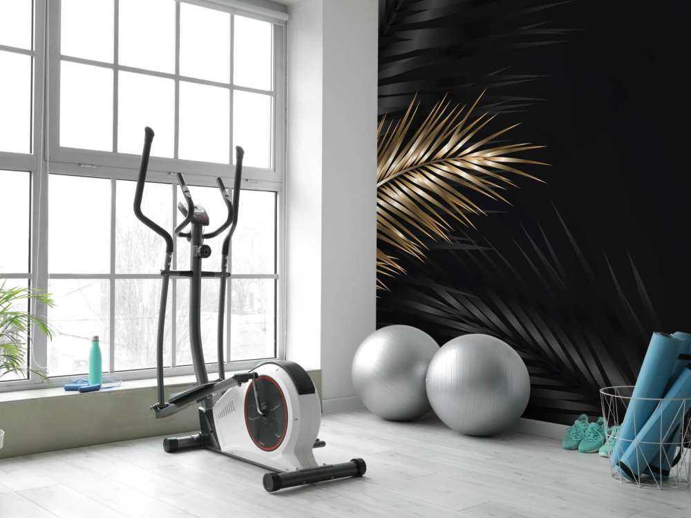 Sierlijke palmbladeren