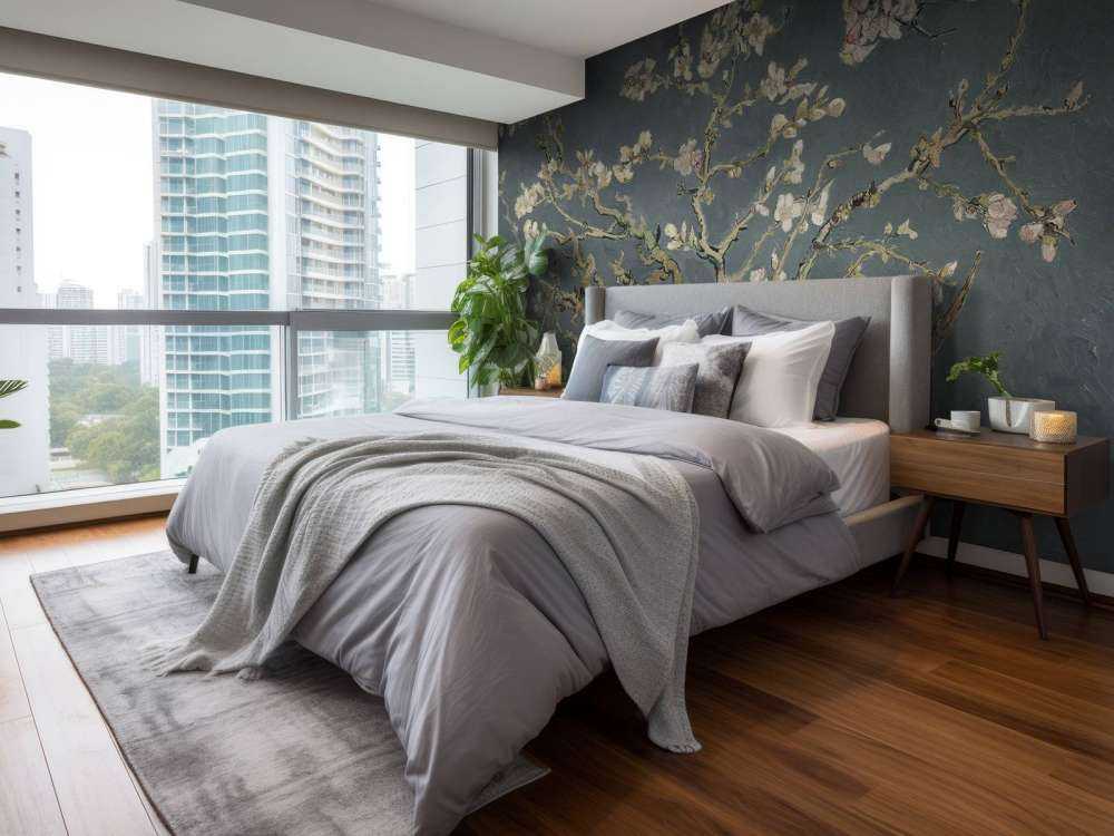 Amandelbloesem in Bloei