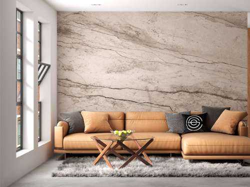Gedetailleerd beige marmer