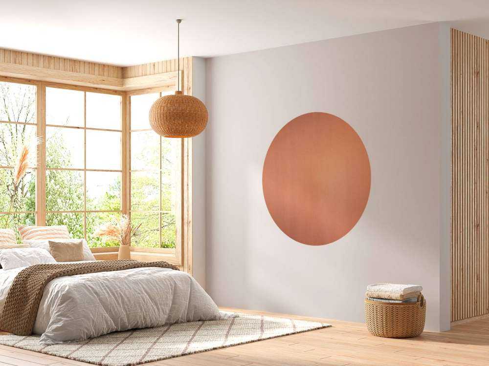 Beton in terracotta kleur