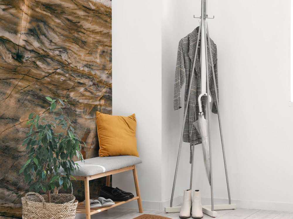 Marmer met gele tint