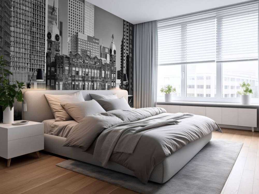 Hotel New York in zwart wit  Rotterdam 