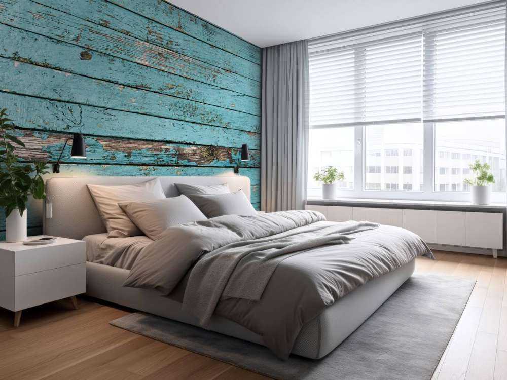 Blauw hout